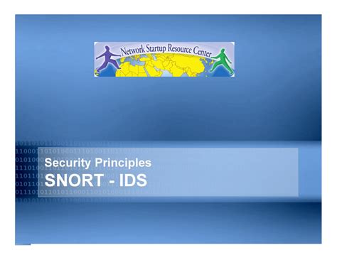 Snort-ids - Assignment topic made easy - Security Principles SNORT ...