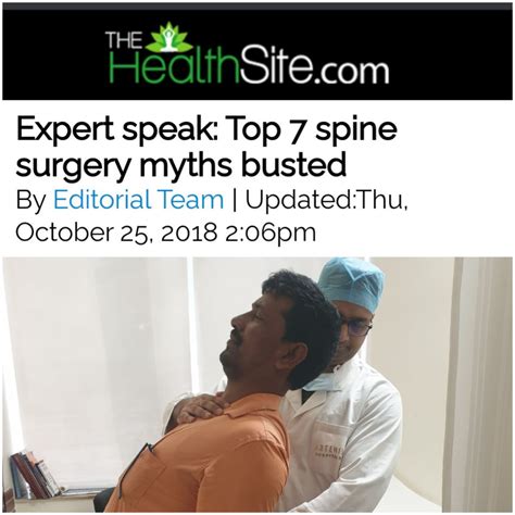 #1Top/Best Endoscopic Spine & Orthopaedic Surgeon/ Doctor in Noida ...