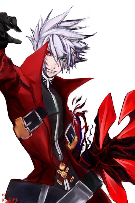 ragna the bloodedge (blazblue) drawn by early_type | Danbooru