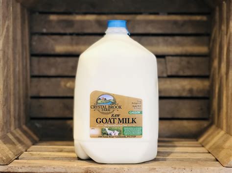 1 Gallon Raw Soy-Free Goat Milk - Miller's Bio Farm