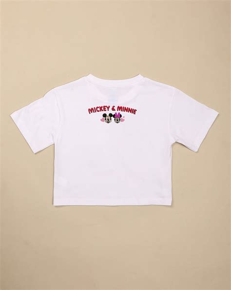 Mickey & Friends Printed Boxy Fit Tshirt For Girls – Kidsville