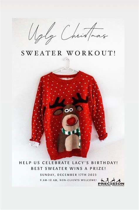 Ugly Christmas Sweater Workout, Precision Personal Training, Vancouver ...