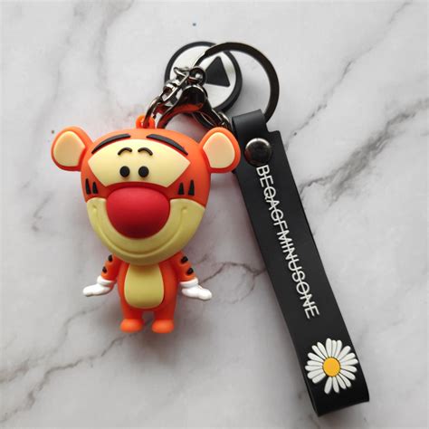 Winnie The Pooh and Tiger 3D Keychains – Styletadka