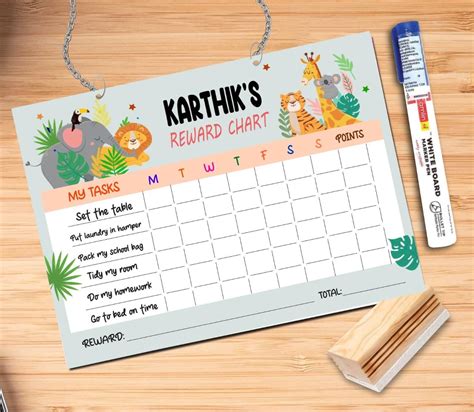 Personalised Reward Chart – Etrending