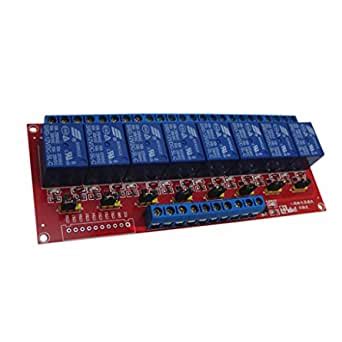Segolike 5V 8 Channel Relay Module for Arduino ARM PIC AVR DSP Pi ...