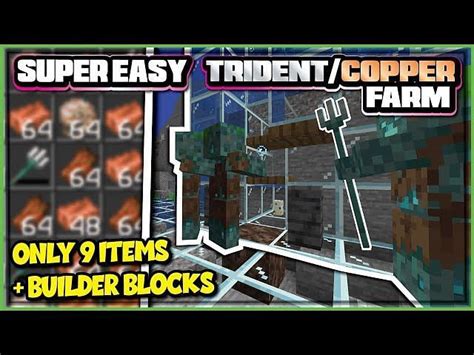 Trident Farm Minecraft Java 1.16 的图像结果