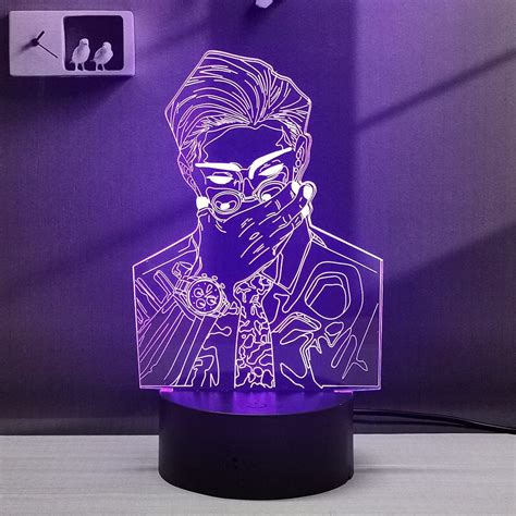 Buy ਸੋਸੋਵਲਾਈਟ 3 ਡੀ ਇਲਿusionਜ਼ਨ ਬੇਸਾਈਡ ਐਲਈਡੀ ਅਨੀਮ ਲੈਂਪ 16 ਰੰਗ ਆਰਜੀਬੀ ...