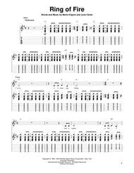 Ring Of Fire By Johnny Cash Johnny Cash - Digital Sheet Music For ...
