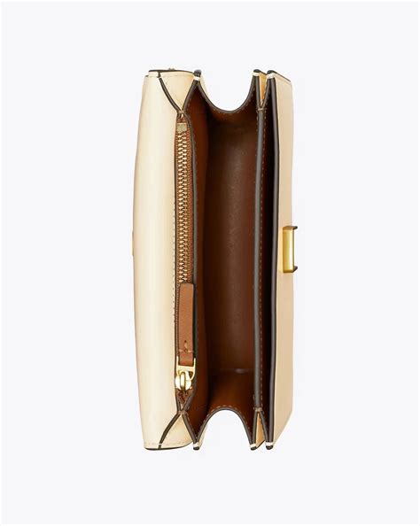 Eleanor Small Convertible Shoulder Bag - White | Tory Burch