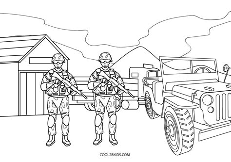 Free Printable Army Coloring Pages For Kids