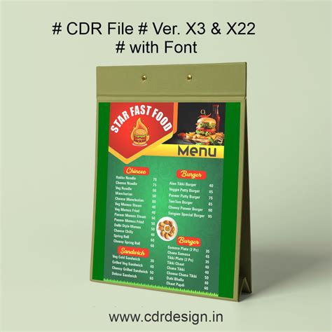 Food Menu Card Design 的图像结果