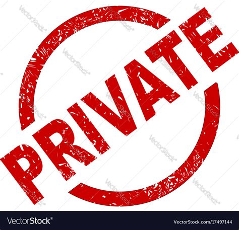 Private Royalty Free Vector Image - VectorStock