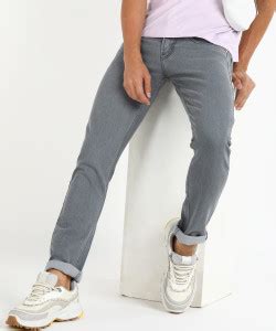 NUMERO UNO Sustainable Denim Tapered Fit Men Grey Jeans - Buy NUMERO ...
