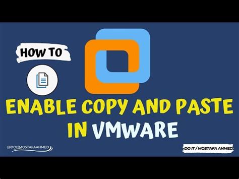 Image result for Enable Copy File From PC to VMware Virtual Machine