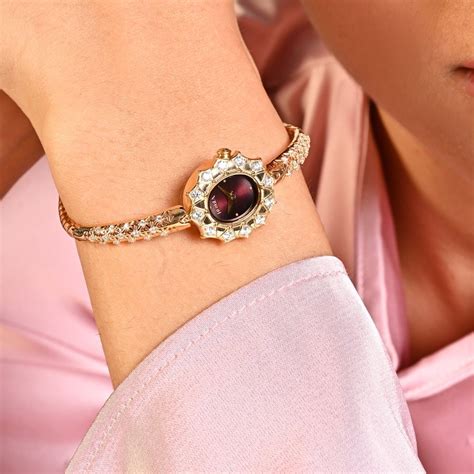 Buy Online Titan Nebula Jewels 18k Gold Analog with Diamonds Watch for ...