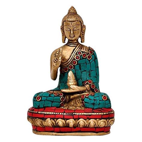 Buy Shree Krishna Handicrafts And Gallery Buddha Blessing & Medicine ...
