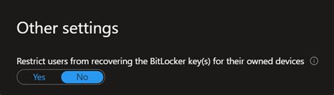 Image result for BitLocker Recovery Key in Intune