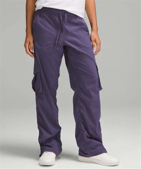 Lululemon Dance Studio Relaxed-Fit Mid-Rise Cargo Pant - Nightfall ...