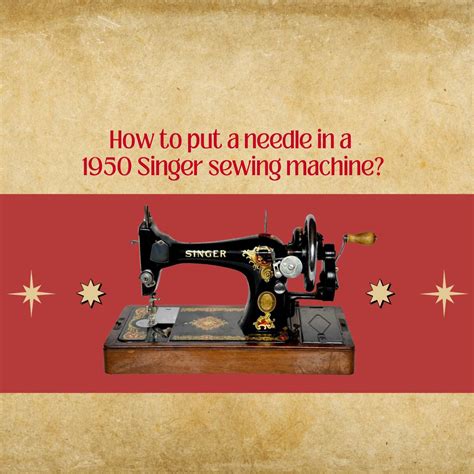 How to Thread a 1950 Singer Sewing Machine Needle 的图像结果