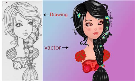 Image result for Convert Hand Drawing to Vector
