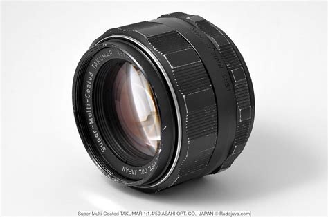 Review of Super-Multi-Coated TAKUMAR 1: 1.4 / 50 ASAHI OPT. CO., JAPAN ...