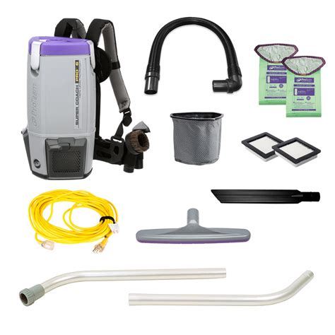 Snapklik.com : ProTeam Super Coach Pro 6 Backpack Vacuum Commercial