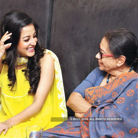 Raima Sen and Sohag Sen during Hrid Majharey's trailer launch at a city ...