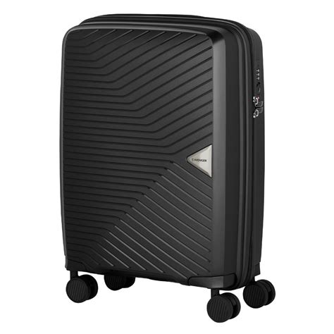 Wenger, Ultra-Lite Hardside Cabin Luggage, 36 Liters, Black, Travel Su
