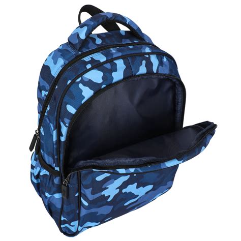 Blue Camouflage Kids Backpack | Waterproof Kids School Backpack – Alimasy