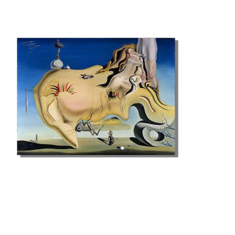Salvador Dali (The Great Masturbator 1929) Canvas Poster, Sa | Inspire ...
