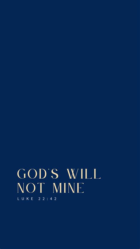 Luke 22:42 Bible Verse Wallpapers