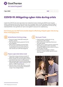 COVID-19: Mitigating cyber risks during crisis | Insights | Grant ...