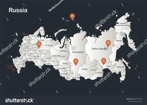 Russia Map Color 的图像结果