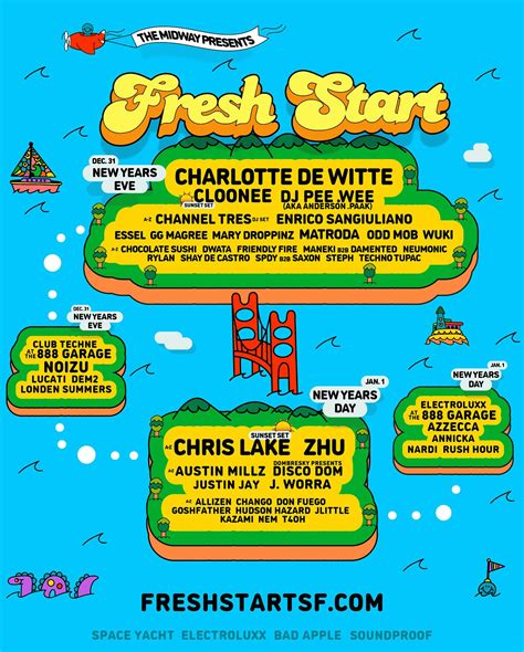 Fresh Start 2024 Lineup | Grooveist