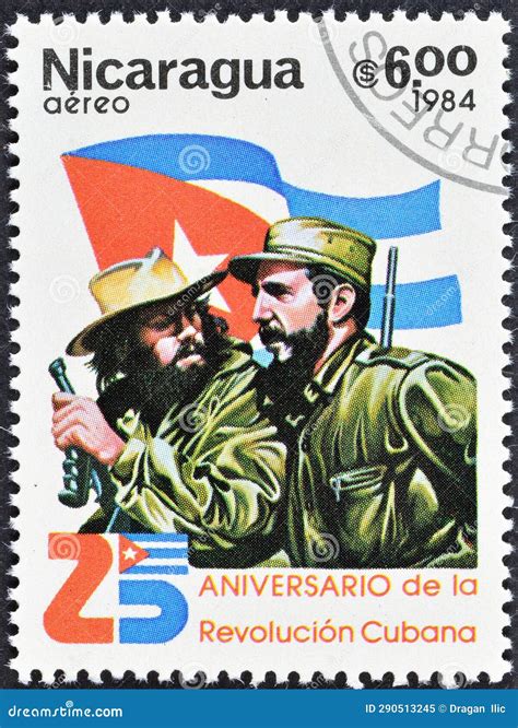 Fidel Castro, Camilo Cienfuegos, Cuban Revolution, 25th Anniversary Editorial Image - Image of ...