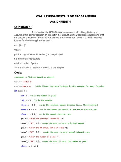 Image result for Programming Exercise 1.4 CS 110