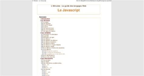 Cours JavaScript PDF Complet Gratuit 的图像结果