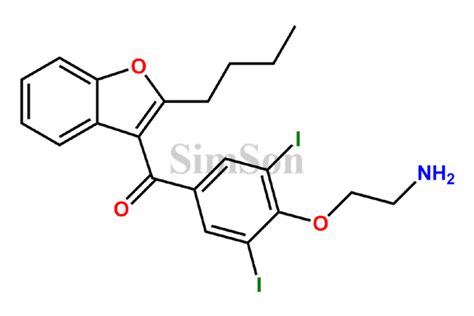 Amiodarone Didesethyl Impurity | CAS No- 94317-95-0 | Simson Pharma Limited