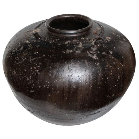 Large Clay Pot from India at 1stDibs