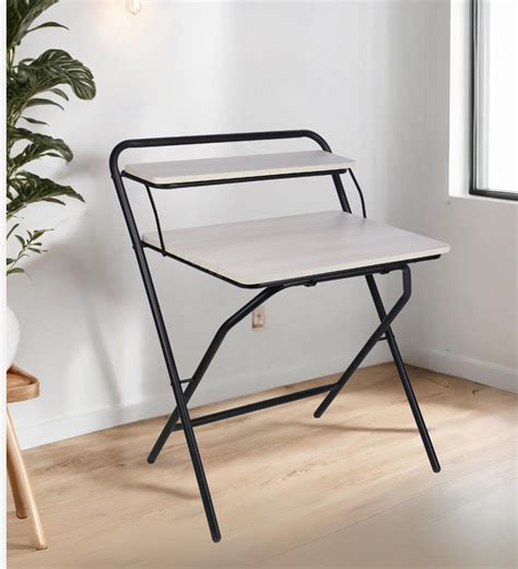 Oxford Multi-Purpose Folding Wood Portable Table-White – Ettorez