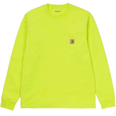 L/S Pocket Tee - Lime – Capsul