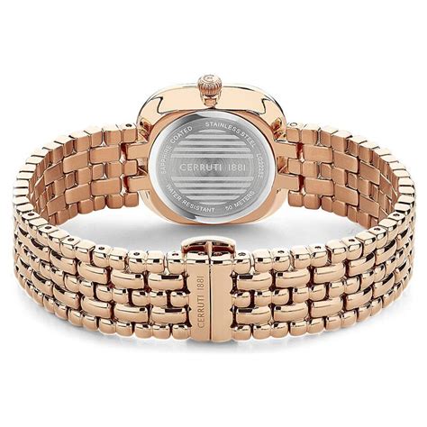 Buy Online Cerruti 1881 Quartz Analog Off White Dial Stainless Steel ...