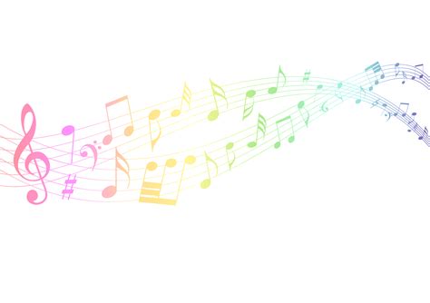 Colorful Music Note Png Colorful Music Notes PNGs For Free Download