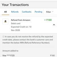 [Resolved] Amazon — Refund amount not credited in my bank account