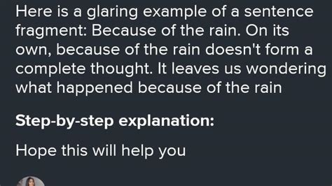 QUESTION:-What is the Fragments - Brainly.in