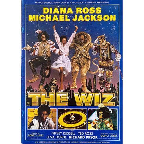 THE WIZ French Pressbook - 9x12 in. - 1978 24p