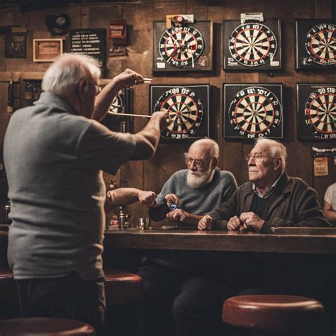 Playing darts has never been so sexy, strip style!