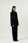 'BETON BRUT 2.0' Embellished Blazer – Kanika Goyal Label