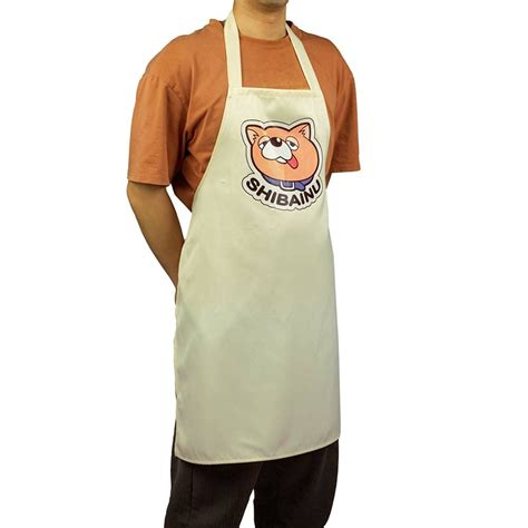 Buy The Way of the Househusband Apron - Anime Gokushufudo Cute Shiba ...