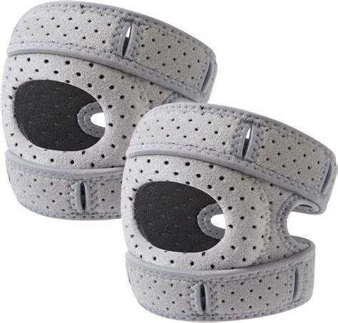 Wellknee Knee Brace – 2 Pack Adjustable Patellar Tendon Support Sleeves ...